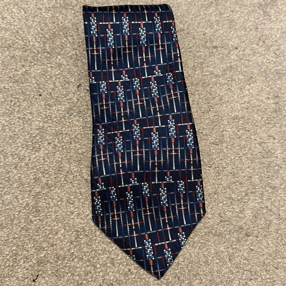Metropolitan Museum of modern art MOMA silk tie